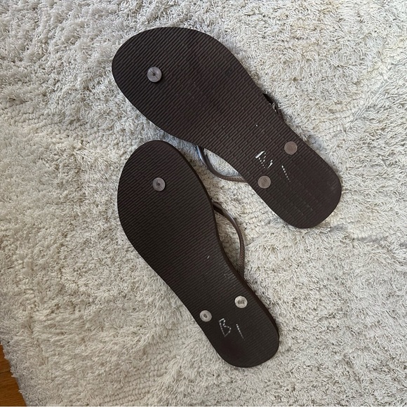 Havaianas Dark Brown Sandal chocolate 41.5 flip flops - Picture 4 of 6